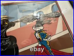 Bugs Bunny and Bull II Chuck Jones Cel Signed Limited Edition Looney Tunes Art