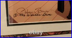 Bugs Bunny and Daffy In Concert, Signed By Chuck Jones Limited Ed. Animation Cel