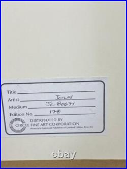 Bugs Bunny framed art signed by Chuck Jones 178/750 Rare