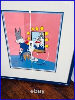 Bugs Bunny framed art signed by Chuck Jones 178/750 Rare
