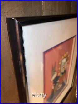 Bugs Bunny framed art signed by Chuck Jones 19/750 Rare EXCELLENT