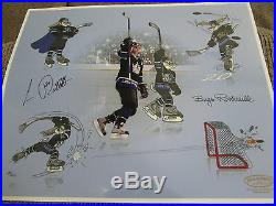 Bugs Rabbitaille Luc Robitaille Los Angeles Kings signed hand painted cel