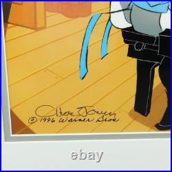 Bugs and Daffy in Concert Cel Signed Chuck Jones Looney Tunes Pianist Art