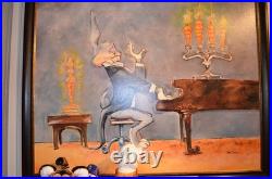 Bugs at the Piano 2001 human hand-signed Chuck Jones Artist Proof AP 31