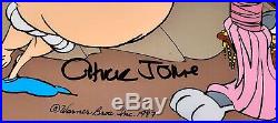 Bugs bunny cel warner brothers chuck jones signed hassan chop rare edition cell