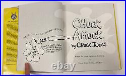 CHUCK AMUCK By Chuck Jones Signed 1st Edition 1989 2nd printing NEW HC/DJ BOOK