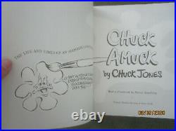 CHUCK AMUCK, Chuck Jones (signed 1989 HB 1st, fine withmajor studio exec's card)