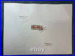 CHUCK JONES (15.7x 11.8 in) painting on old paper signed stamped
