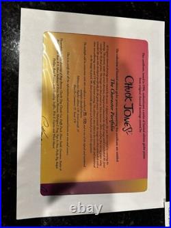 CHUCK JONES 20 Signed Character Portfolio Warner Bros Giclee Lt Ed of 120 Letter