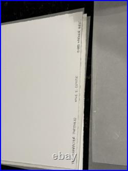 CHUCK JONES 20 Signed Character Portfolio Warner Bros Giclee Lt Ed of 120 Letter