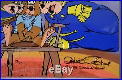 CHUCK JONES BEAR FOR PUNISHMENT ANIMATION CEL SIGNED #179/500 WithCOA