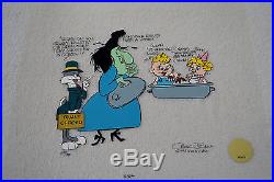 CHUCK JONES CEL BUGS AND WITCH HAZEL TRUANT OFFICER CEL SIGNED/#617/750 WithCOA
