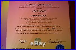 CHUCK JONES CEL SANTA ON TRIAL BUGS BUNNY SIGNED #58/500 WithCOA WOW #58/500