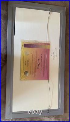 CHUCK JONES HOW THE GRINCH STOLE CHRISTMAS PRODUCTION DRAWING WithMATCHING CEL