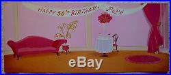 CHUCK JONES PEPE LEPEW 50TH BIRTHDAY ANIMATION CEL SIGNED #360/400 WithCOA