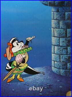 CHUCK JONES PEPE LE PEW ROMEO AND JULIET Limited Edition Cel Signed COA