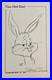 CHUCK JONES Print Hand Signed Autographed 5.5 X 8 WithCOA BUGS BUNNY
