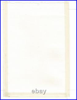 CHUCK JONES SIGNED Bugs Daffy Looney Tunes Holiday Card Print 1976 Foray Owned