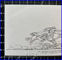 CHUCK JONES SIGNED Warner Bros Paper Gift Card Print 1975 OH CHUCK JONES SIGNED Warner Bros Paper Gift Card Print 1975 OH