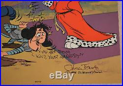 CHUCK JONES SIR LOIN OF BEEF ANIMATION CEL SIGNED/# WithCOA #335/500