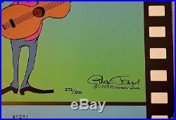 CHUCK JONES SOUND PLEASE LE DAFFY DUCK CEL SIGNED/# WithCOA #372/500 DATED 1993