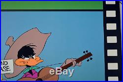 CHUCK JONES SOUND PLEASE LE DAFFY DUCK CEL SIGNED/# WithCOA #373/500 DATED 1993