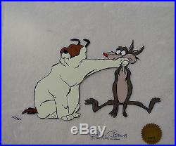 CHUCK JONES SUSPENDED ANIMATION ANIMATED CEL SIGNED #525/750 WithCOA