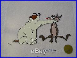 CHUCK JONES SUSPENDED ANIMATION ANIMATED CEL SIGNED #530/750 WithCOA