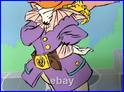 CHUCK JONES Signed Animation Cel Daffy Duck DAFFY CAVALIER COA