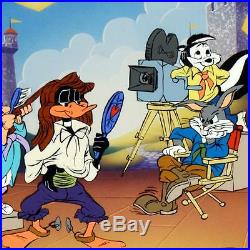 CHUCK JONES Signed Animation Cel MARK OF ZERO Bugs Bunny Daffy Duck Elmer Fudd