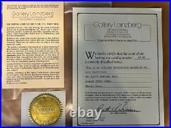 CHUCK JONES Signed Dr. Daffy Examines Bugs Limited Edition Cel