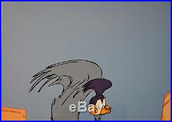 CHUCK JONES THE NEUROTIC COYOTE ANIMATION CEL SIGNED/# WithCOA #304/500 DTD 1994