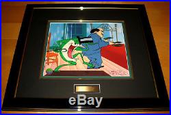 CHUCK JONES'WILD ABOUT HARRY Michigan J. Frog CEL Signed withCOA RARE 104/350