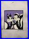 CHUCK JONES drawing and painting on old paper signed stamped vintage