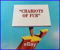 Chariots of Fur Cel #96 of 500 Signed Chuck Jones Wile E Coyote Roadrunner COA