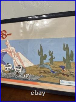 Chick Jones Road Runner And Coyote Fanatic Picture Panoramic Cel