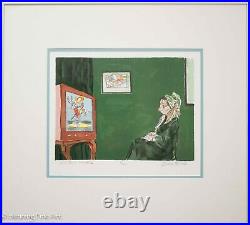 Chuch Jones Signed Lithograph Whiskers Mother Master Series 1991 PRISTINE