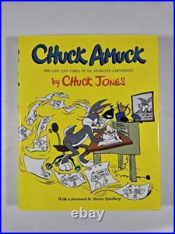 Chuck Amuck First Edition Signed Chuck Jones 1989 Looney Tunes HC