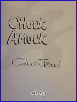 Chuck Amuck Hand Signed Chuck Jones First Edition 1989 Second Printing 1990 New