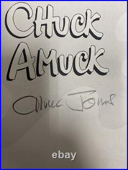 Chuck Amuck The Life and Times of an Animated Cartoonist by Chuck Jones SIGNED