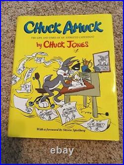 Chuck Amuck signed / autographed by Chuck Jones. Fourth printing 1994