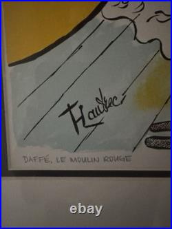 Chuck Jones 151/350 Daffe, Le Moulin Rouge Litho 1990 Looney Tunes Signed Chuck Jones 151/350 Daffe, Le Moulin Rouge Litho 1990 Looney Tunes Signed