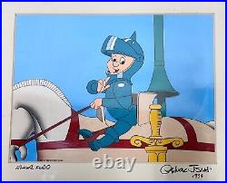 Chuck Jones 1912-2002 Signed Animation Cel Elmer Fudd in King Arthur's Court