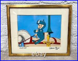 Chuck Jones 1912-2002 Signed Animation Cel Elmer Fudd in King Arthur's Court