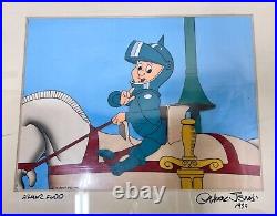 Chuck Jones 1912-2002 Signed Animation Cel Elmer Fudd in King Arthur's Court