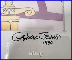 Chuck Jones 1912-2002 Signed Animation Cel Elmer Fudd in King Arthur's Court