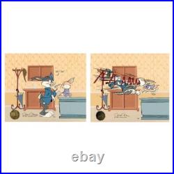 Chuck Jones (1912-2002) signed limited edition art Bugs Doctor Say Ah! COA