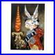 Chuck Jones (1912-2002) signed limited edition art Bunny Prince Charlie COA