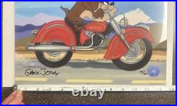 Chuck Jones ACME Road Hog Signed Limited Edition Animation Cel 53/150