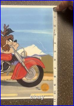 Chuck Jones ACME Road Hog Signed Limited Edition Animation Cel 53/150